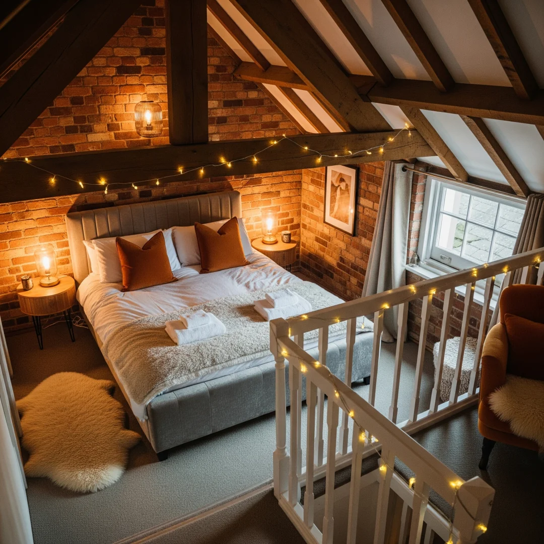 Cozy Loft Bedroom