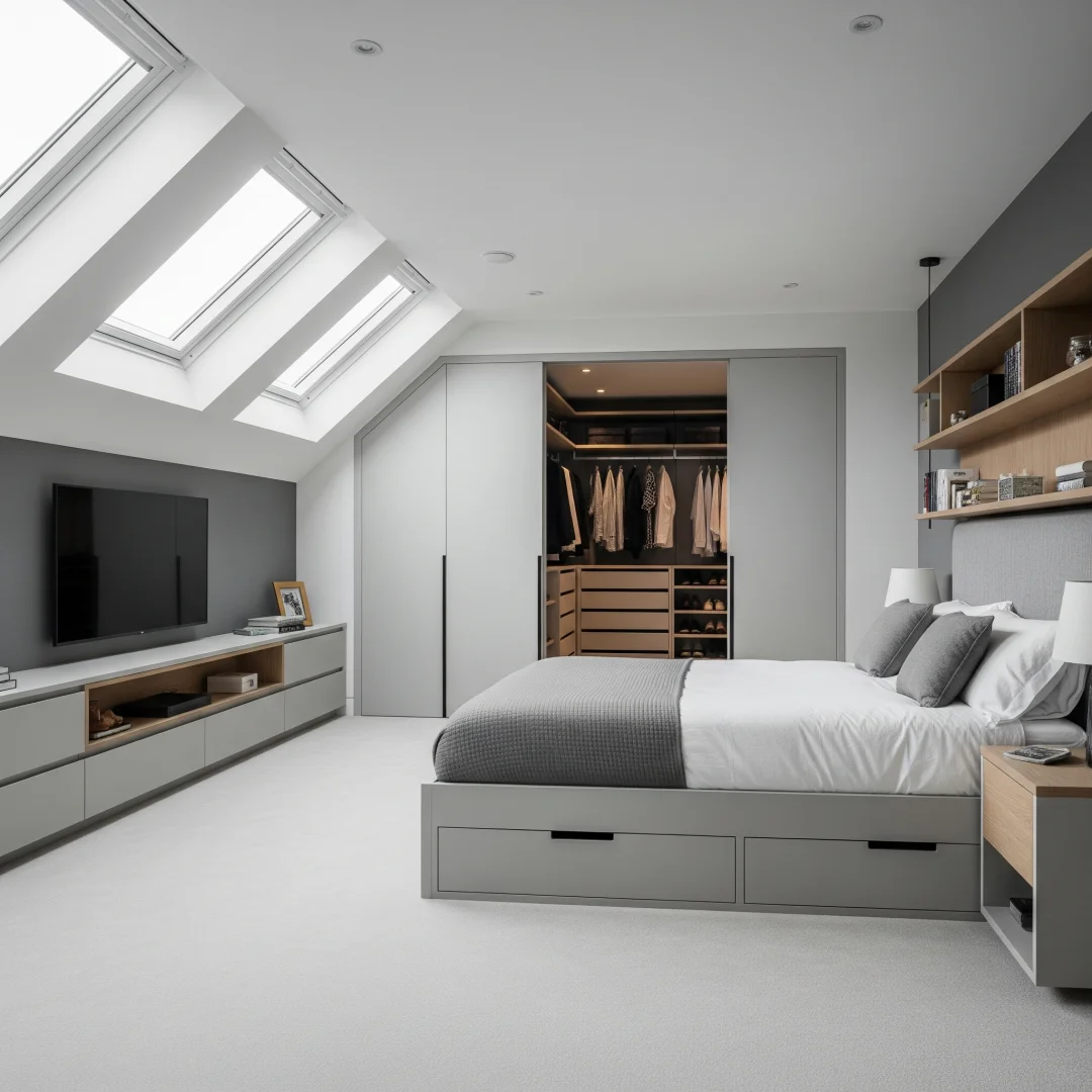 Modern Loft Bedroom